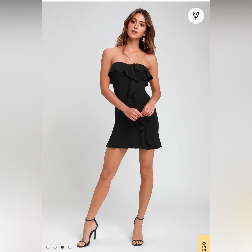 Lulu’s Red Tube Mini Dress